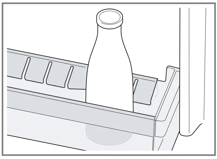 NEFF KI881 Built In Fridge - Bottle holder