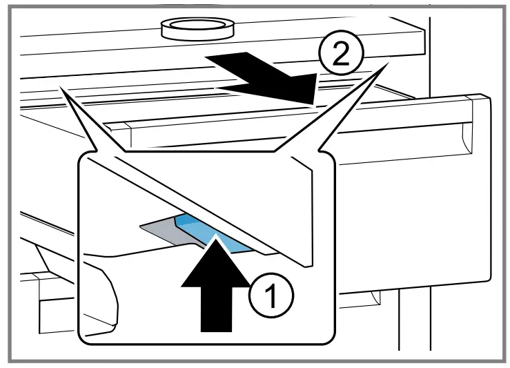 NEFF KI881 Built In Fridge - forwards