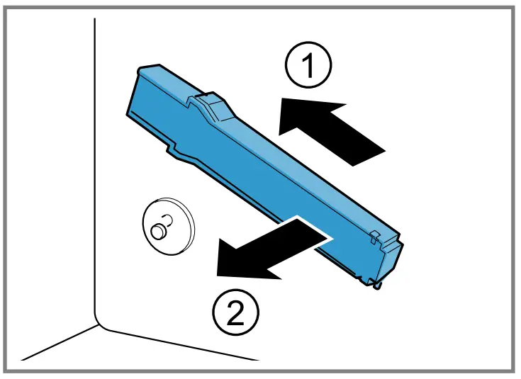 NEFF KI881 Built In Fridge - telescopic