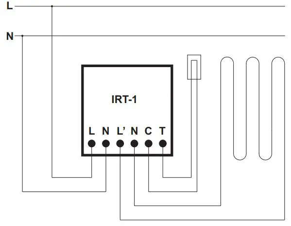 Karlik-Electronic-Temperature-Controller-with-Underfloor-Sensor-FIG 1