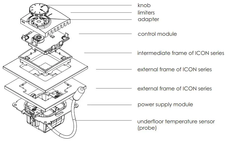 Karlik-Electronic-Temperature-Controller-with-Underfloor-Sensor-FIG 2