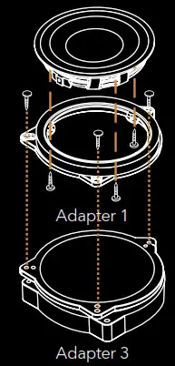 morel IP BMW42 Integration Performance Series 4 2 Way Car Speakers - Component Woofer 5