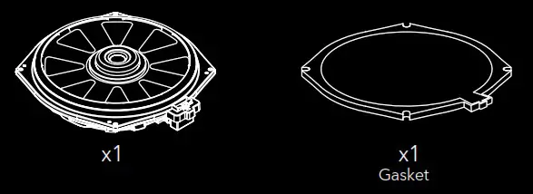 morel IP BMW42 Integration Performance Series 4 2 Way Car Speakers - Components 3