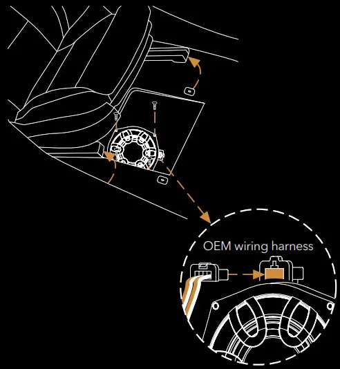 morel IP BMW42 Integration Performance Series 4 2 Way Car Speakers - Subwoofer Installation 2