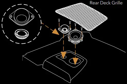 morel IP BMW42 Integration Performance Series 4 2 Way Car Speakers - Woofer and Tweeter Installation 4