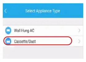 Manual Selection of Device