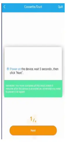 Manual Selection of Device