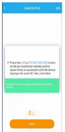 Manual Selection of Device