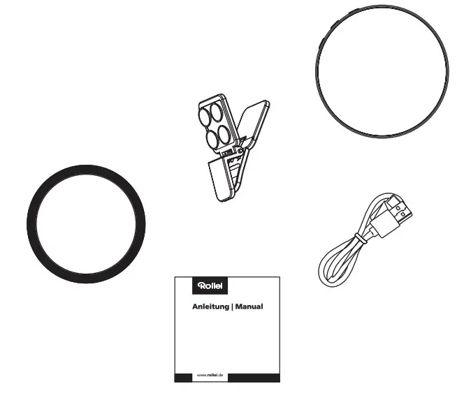 Rollei LUMIS Magnetic Smartphone Ring Light - ackage