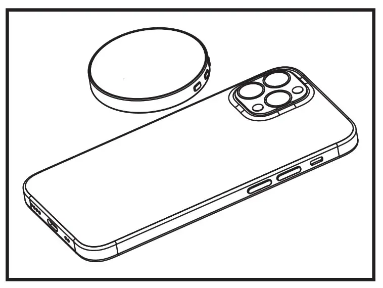 Rollei LUMIS Magnetic Smartphone Ring Light - magnetic