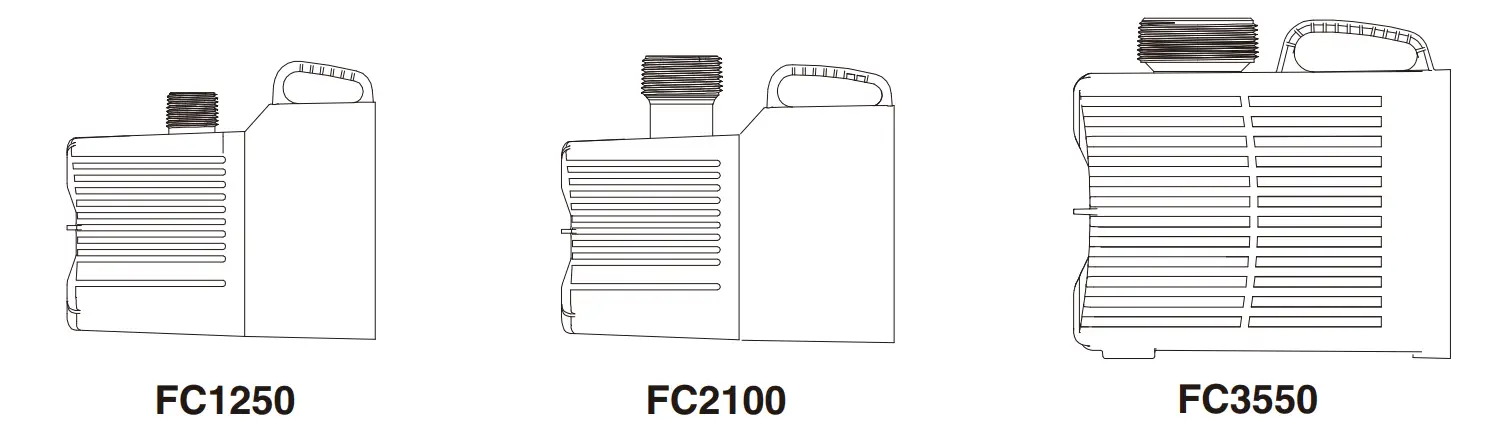 beckett FC1250 Submersible Pump - SUBMERSIBLE PUMP