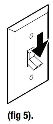 Shut off electric power