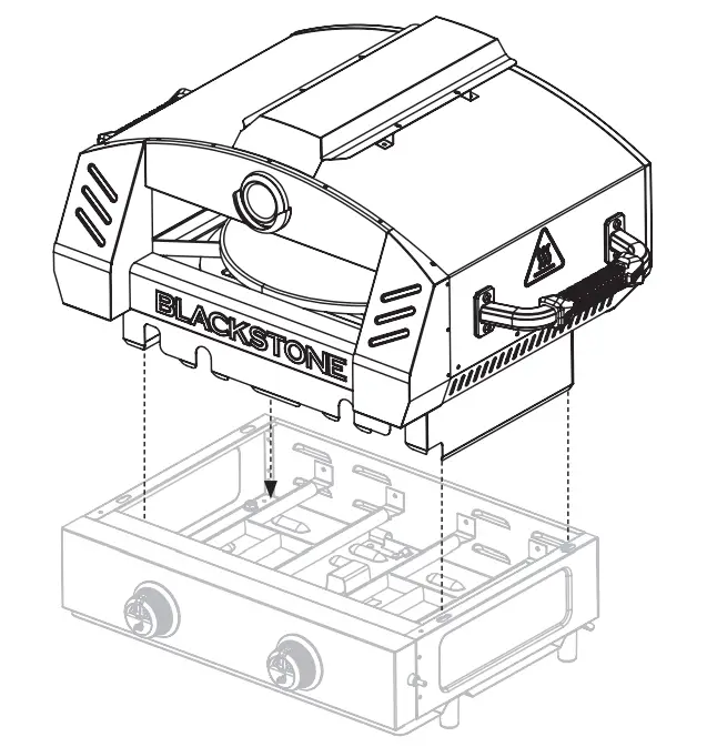 BLACKSTONE 6961 Portable Pizza Oven - Step 7
