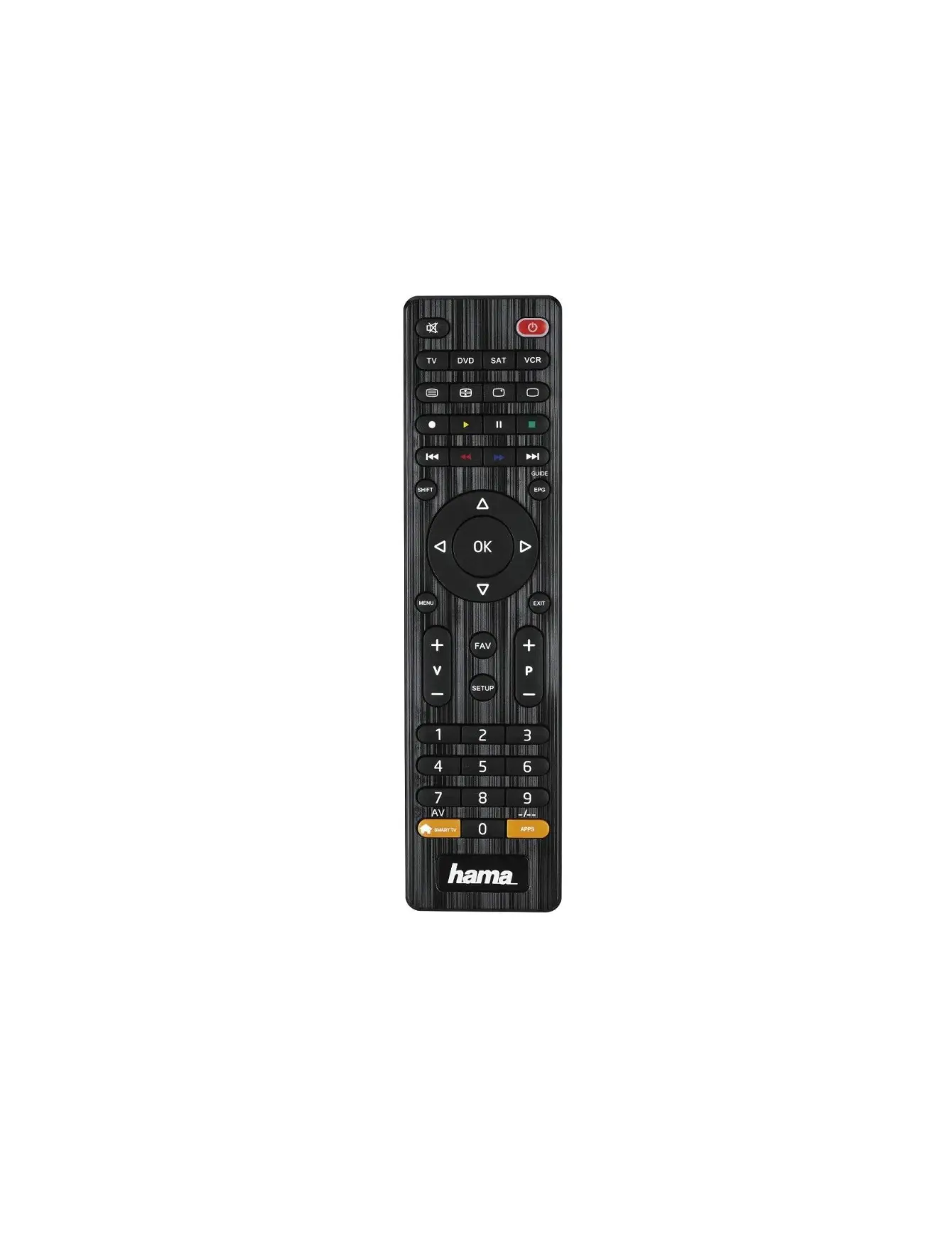 Hama 00221054 Universal Tv Remote Control Instruction Manual