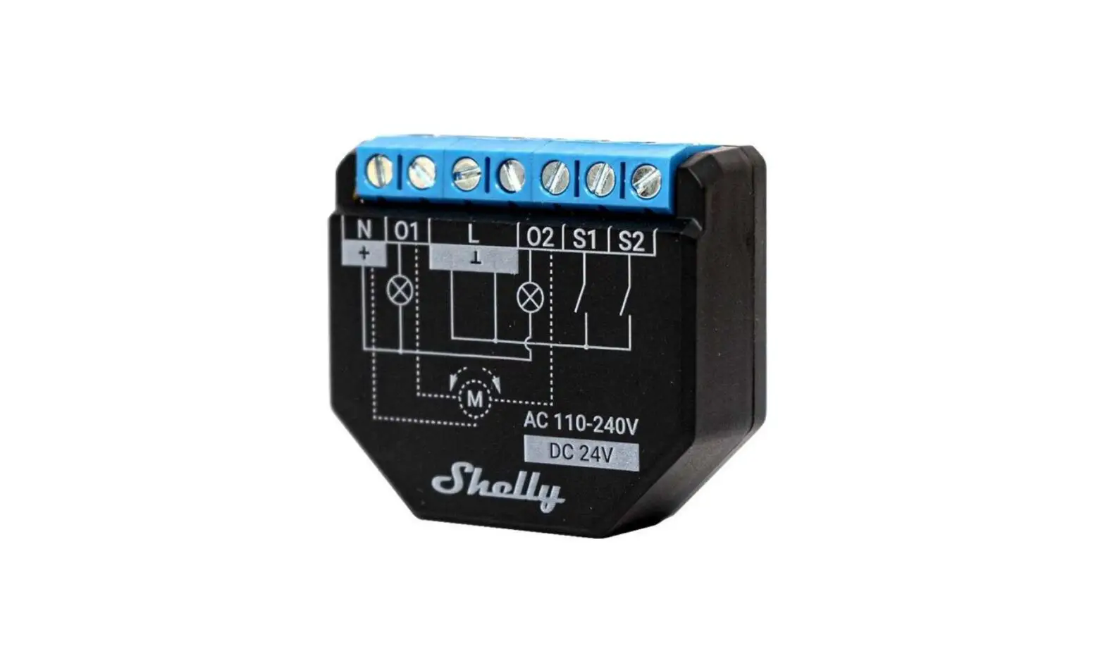 Shelly Plus 2pm Two Channel Wi-fi Switch For Roller Shutters Instruction Manual