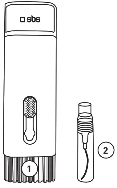 sbs TEEARCLEANSETMULTI Cleaning Kit For Cameras Keyboards Earphones - Fig1