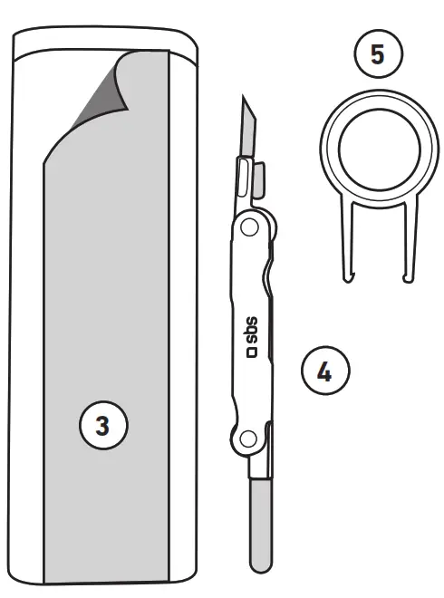 sbs TEEARCLEANSETMULTI Cleaning Kit For Cameras Keyboards Earphones - Fig2