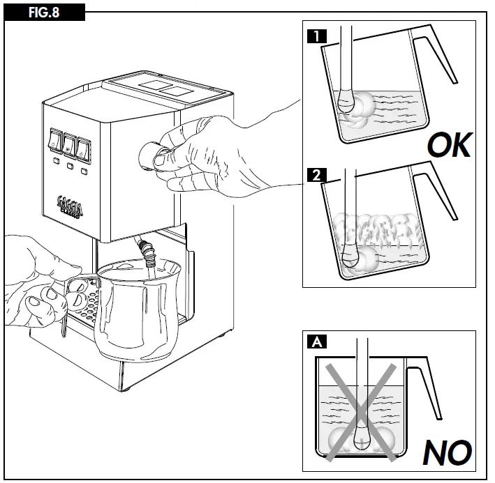 GAGGIA-SIN035UR-Classic-EVO-Semi-Automatic-Espresso-Machine-fig-8