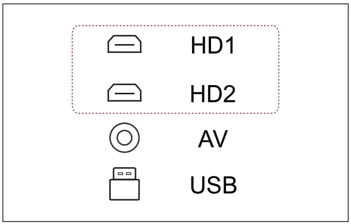 ULTIMEA Apollo P20 Portable Projector - HD mode