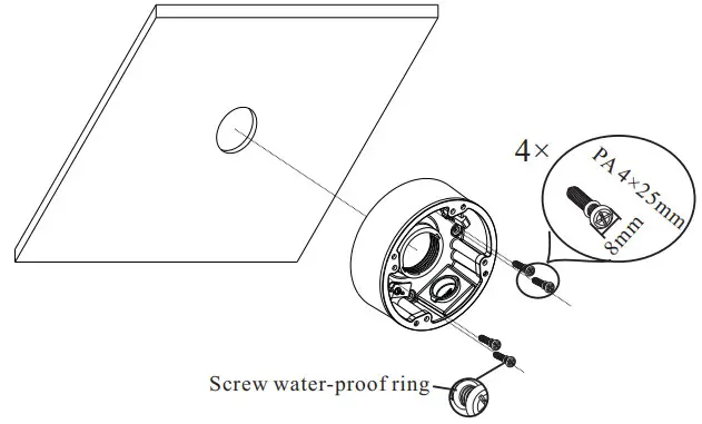 speco technologies O4T7N Network Camera - screws
