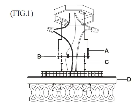 SIGNATURE HARDWARE 440714 Spotswood Flush Mount Light-fig-5