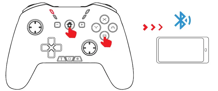 UNIHOW HD-6500 Wireless Gaming Controller 12