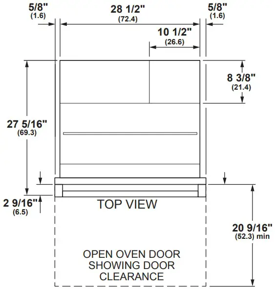 OVERALL DIMENSIONS