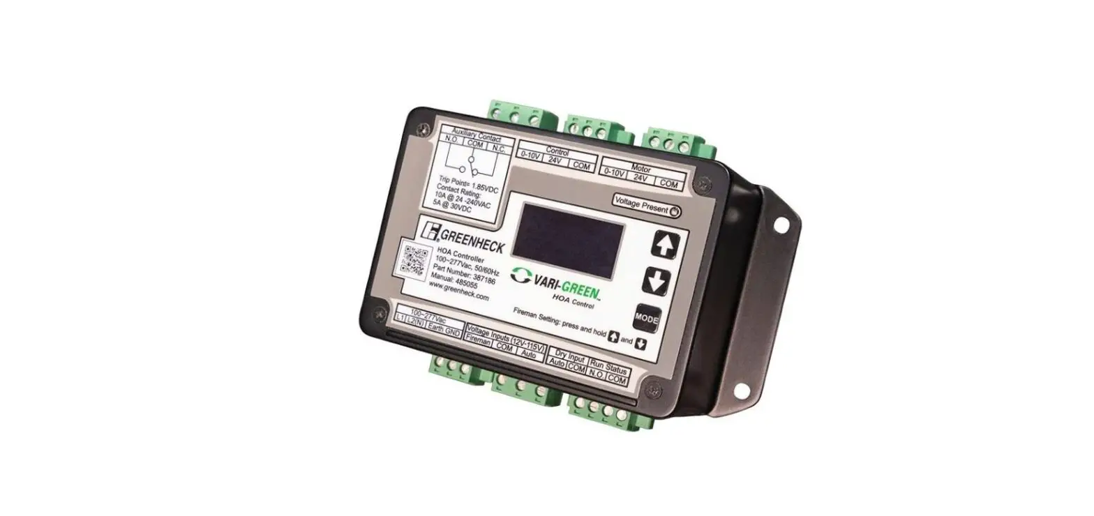 Greenheck 485093 24vac-dc Hoa Controller User Manual