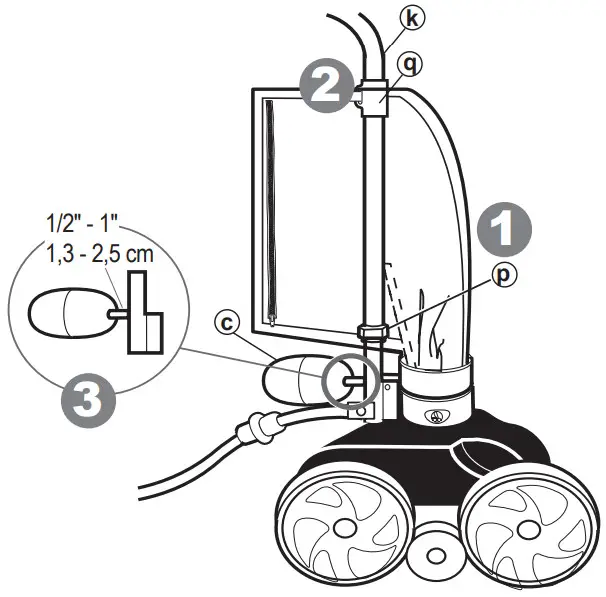 Polaris TR28P Pressure-Side Pool Cleaner - fig 5