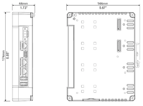 EXOR International eXware707M High Performance IoT Edge Controller fig 1