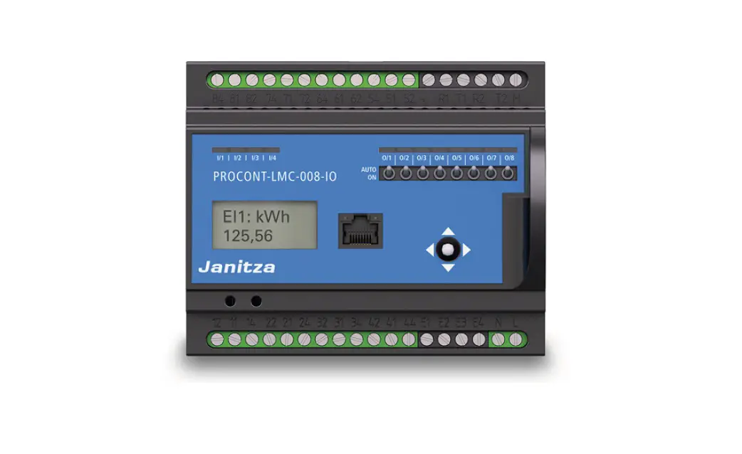 Janitza Procont-lmc-008-io Process Controlled Expansion Module Instruction Manual Janitza Procont-lmc-008-io Process Controlled Expansion Module Instruction Manual