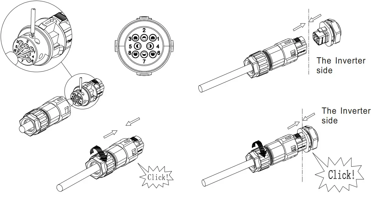 Installing the Signal Cable