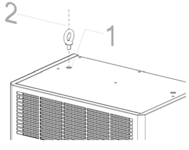 IP Enclosures IP ACIWM085 001 Air Conditioner for Electrical Enclosure Indoor Application -