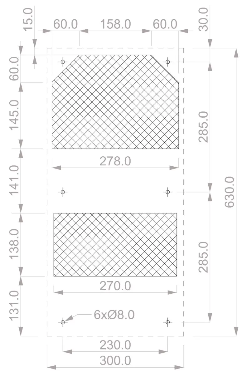 IP Enclosures IP ACIWM085 001 Air Conditioner for Electrical Enclosure Indoor Application - FITTING