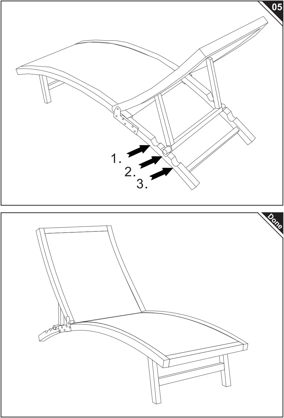 Outsunny 84B 912 Reclining Sun Lounger Chair - FIGURE 3