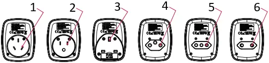 Lencent WL-031-C3U Plug Adapter with 3 USB Charger Ports A1