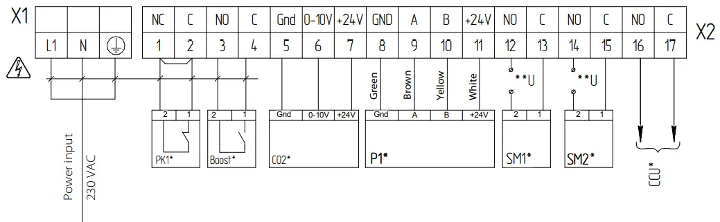 BLAUBERG KOMFORT EC DBE 300 Heat and Energy Recovery Air Handling Unit - UNIT DESIGN3