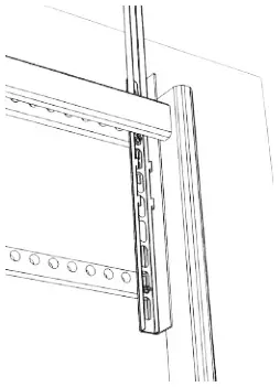 MERLYN MIND Display Mount Assembly for Symphony Classroom B3
