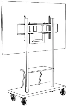 MERLYN MIND Display Mount Assembly for Symphony Classroom C1
