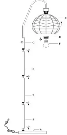 RIVER OF GOODS E26 Type A.60W LED Filament Light Bulbs-FIG1