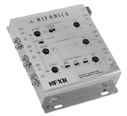Hifonics HFEQ Crossover Line Driver Amplifier-fig- (1)
