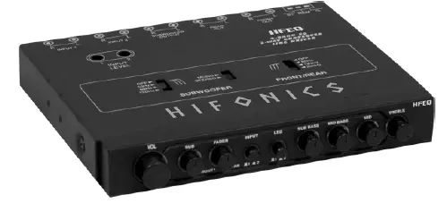 Hifonics HFEQ Crossover Line Driver Amplifier-fig- (2)
