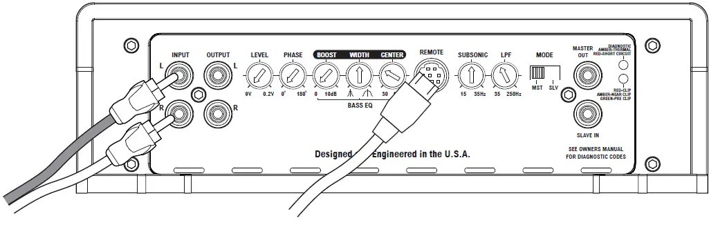 Hifonics HFEQ Crossover Line Driver Amplifier-fig- (6)