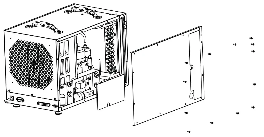Guardian SNS 120 Pints Crawl Space Dehumidifiers - filter 2