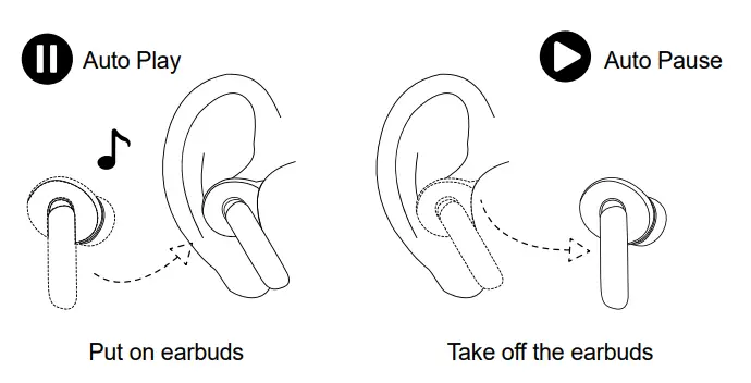 MatesPro T10 Wireless Earbuds - setup4
