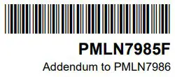 MOTOROLA SOLUTIONS PMLN6127A APX NEXT Land Mobile Radio Owner's Manual - Bar Code