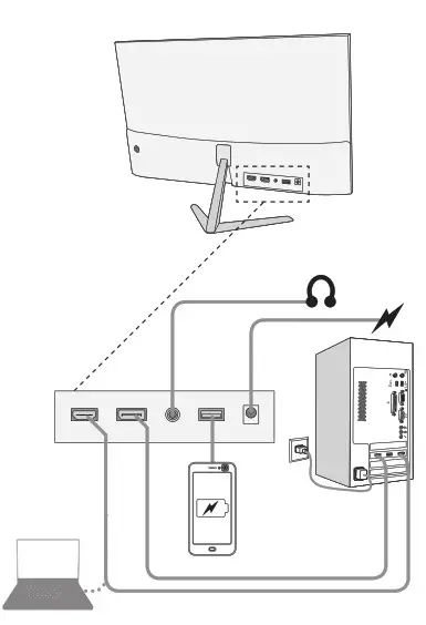 PEAQ PMO S271 IQC 27 Inch LED Monitor - FIG 1