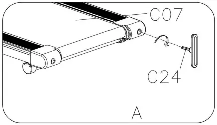 SUNNY HEALTH FITNESS SF T722072 Nimble Smart Compact Treadpad Treadmill - MAINTENANCE 1