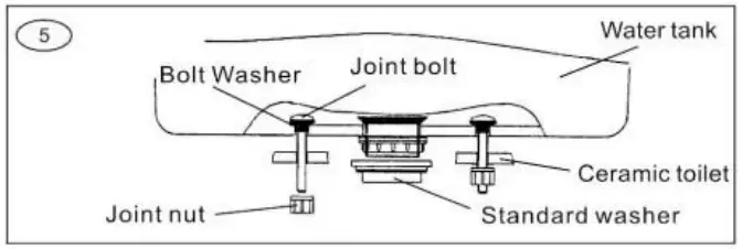 Beba 26914A Dual Flush Valve - Water tank