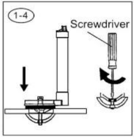 Beba 26914A Dual Flush Valve - valve installation 4
